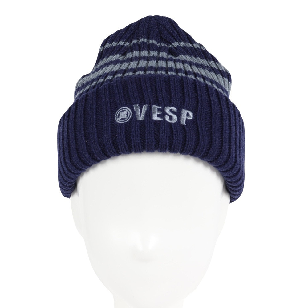ベスプ（VESP）（キッズ）ジュニア ニット帽 ビーニー VPJB1013NV