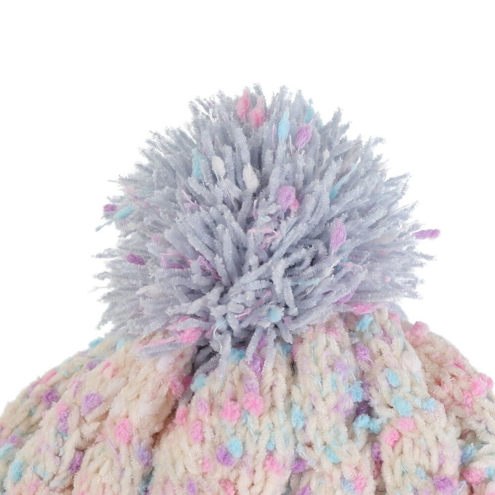 ベスプ（VESP）（キッズ）ジュニア 帽子 ニット帽 スヌーピー 耳あて 防寒 SNJB1034WH
