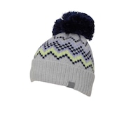 フェニックス（PHENIX）（キッズ）ジュニア 子供 ニット帽 スキー スノーボード Mix Border Junior Knit Hat ESG23HW90 GRAY