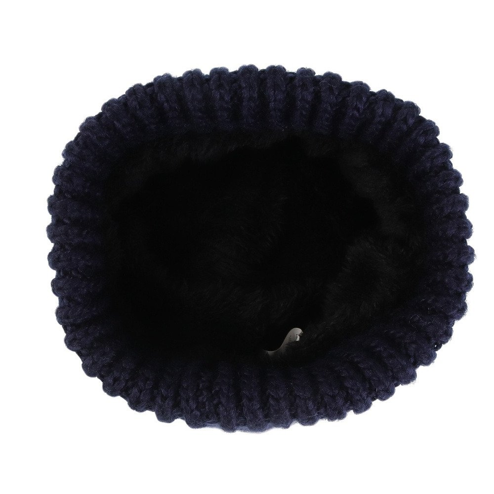 エアボーン（ARBN）（キッズ）ジュニア NATURE POM ニット帽 S AB43WC1573 NVY