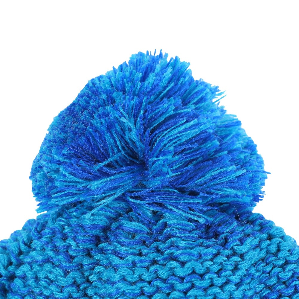 エアボーン（ARBN）（キッズ）ガールズ NATURE POM ニット帽 AB43WC1574 BLU