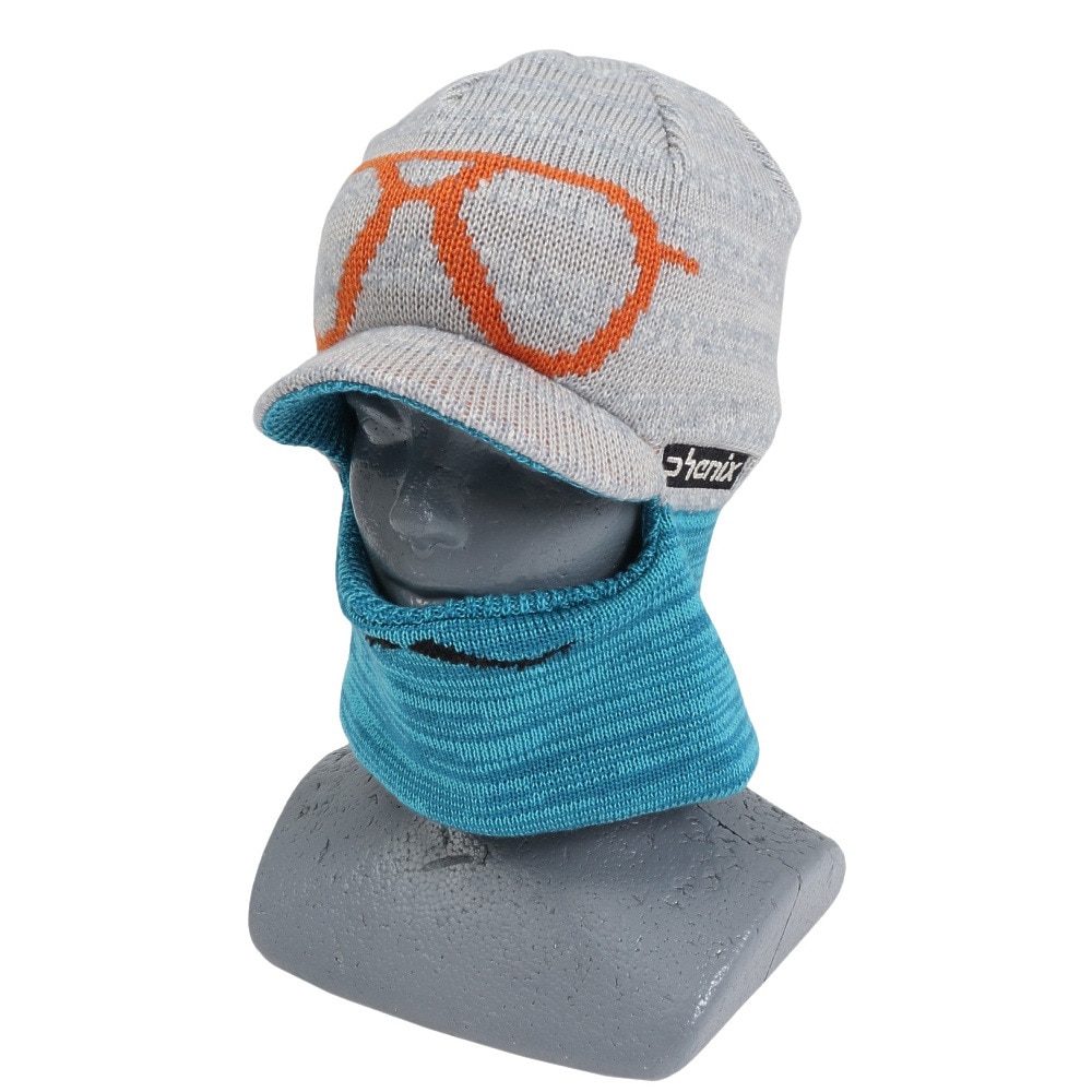 フェニックス（PHENIX）（キッズ）ジュニア Color glasses ニット帽子 ESB24HW83 GRAY