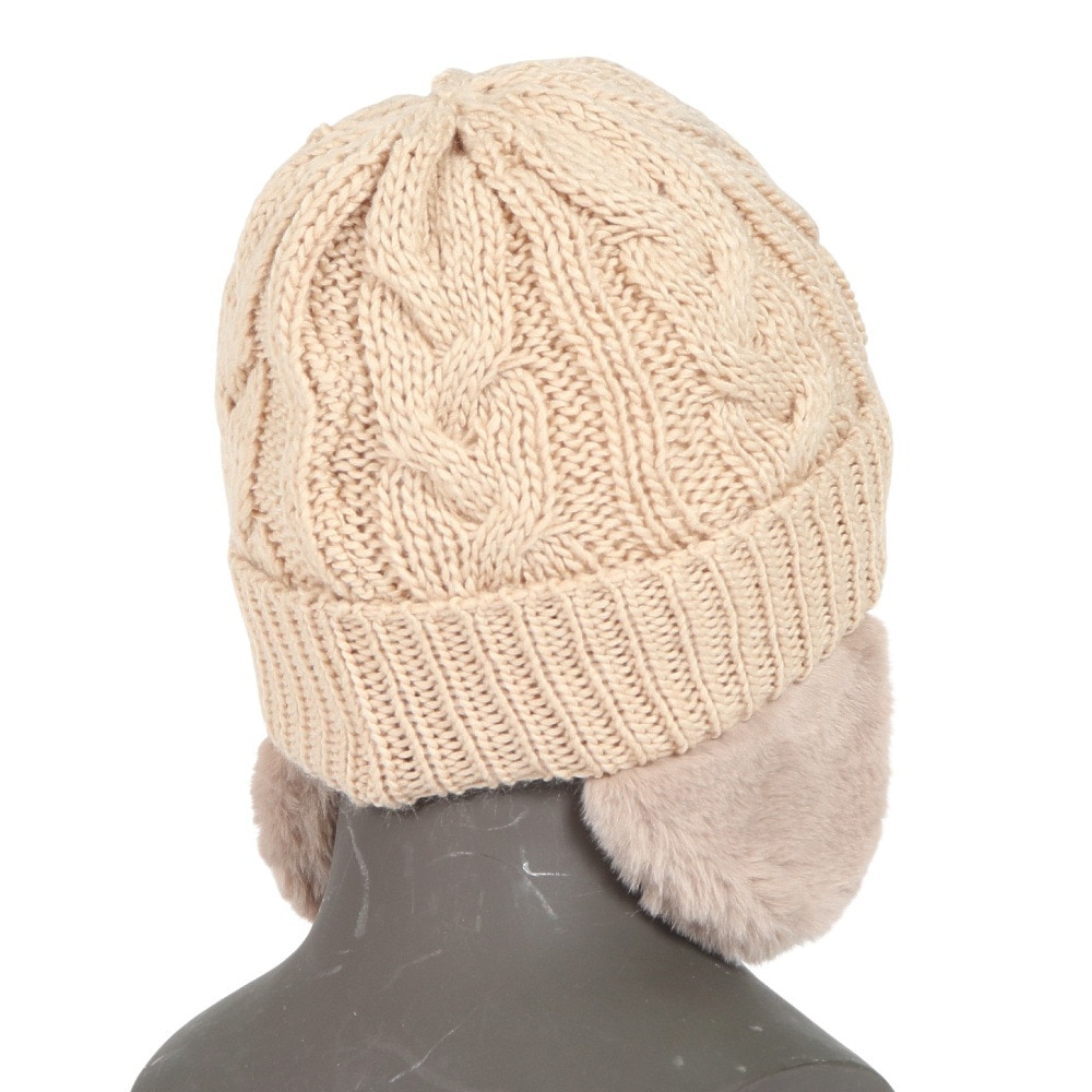 シュトロイレ（STREULE）（キッズ）キッズ 耳つき ニット ST24FB0051 BEG