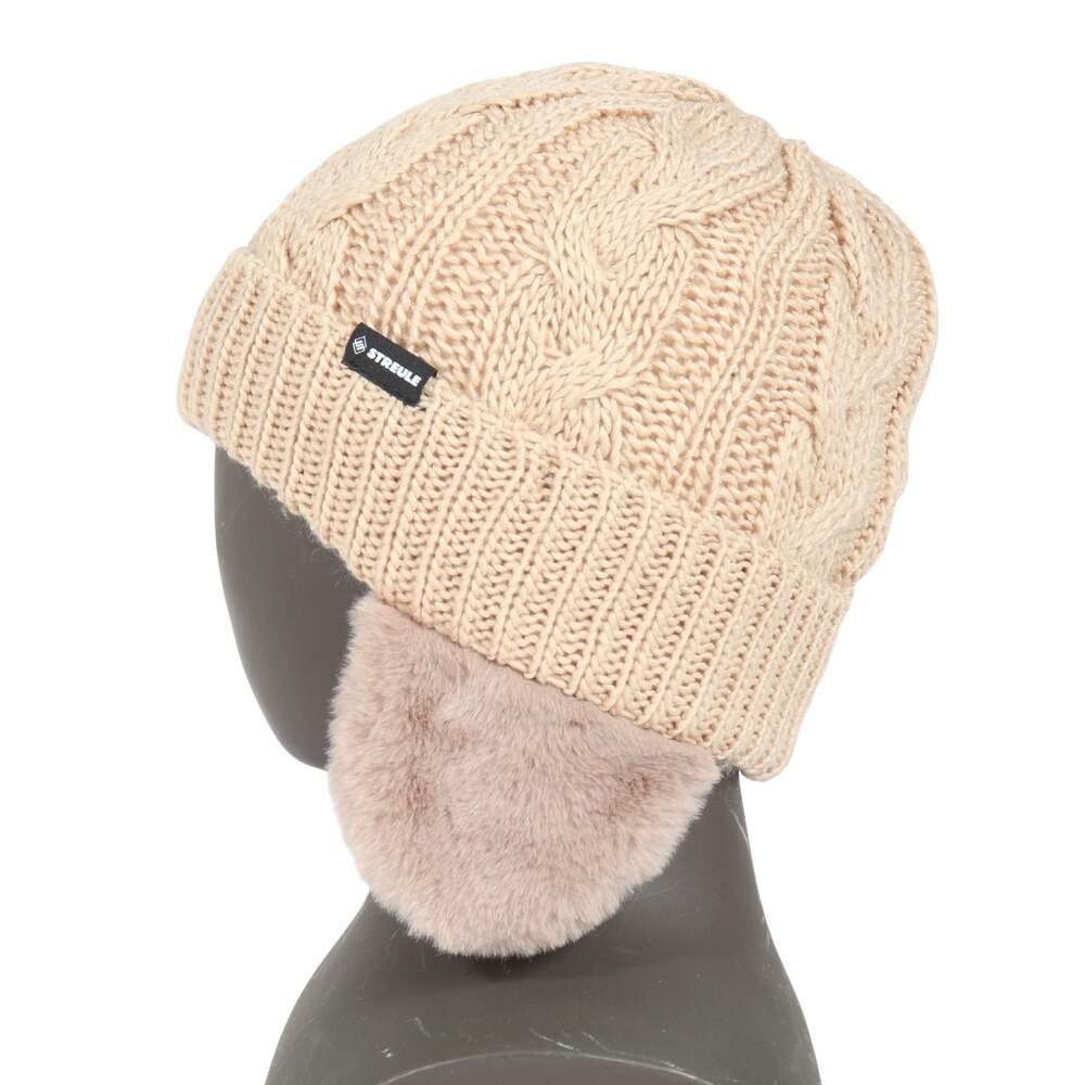 シュトロイレ（STREULE）（キッズ）キッズ 耳つき ニット ST24FB0051 BEG