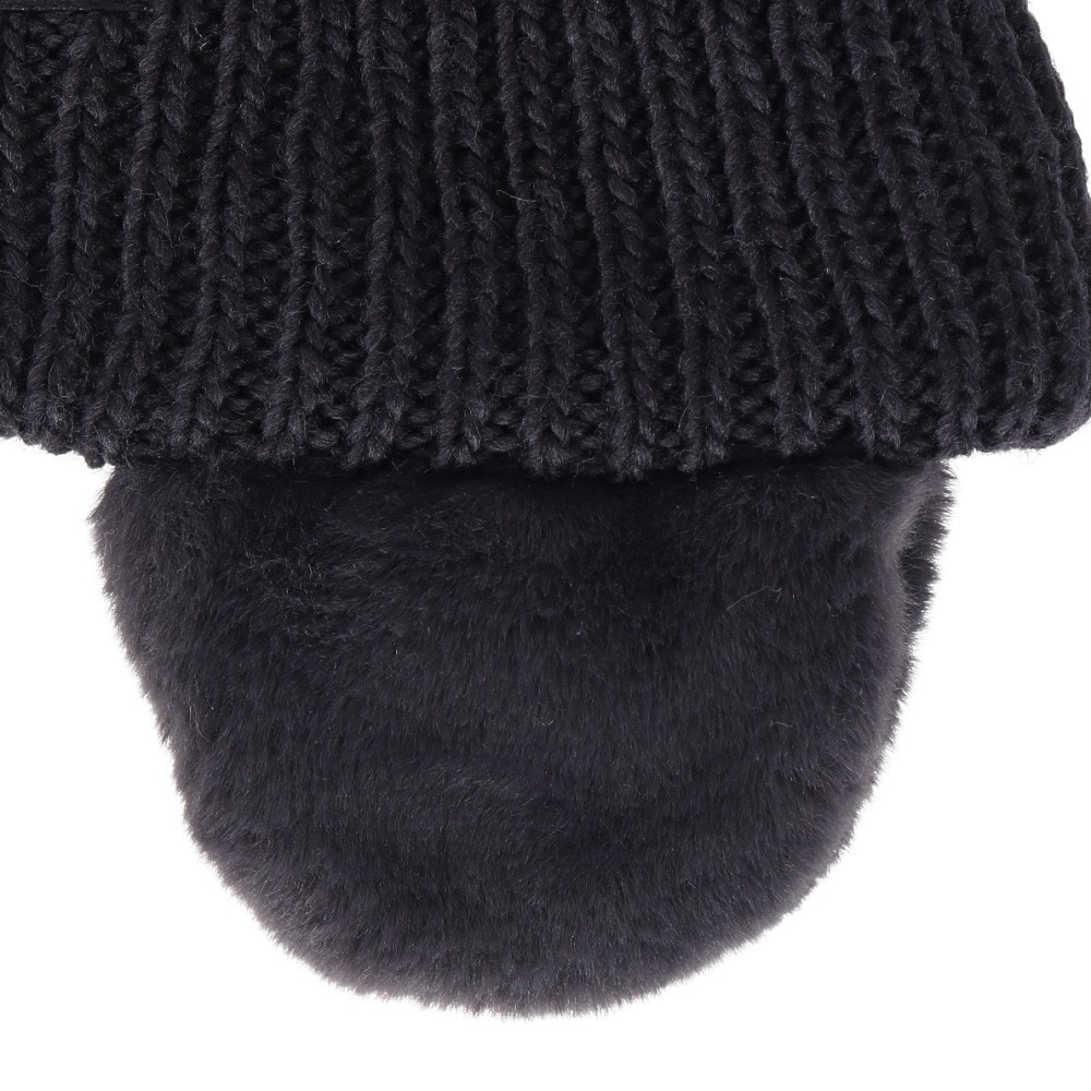シュトロイレ（STREULE）（キッズ）キッズ 耳つきニット帽 ST24FB0051 BLK