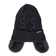 (キッズ)キッズ 耳つきニット帽 ST24FB0051 BLK