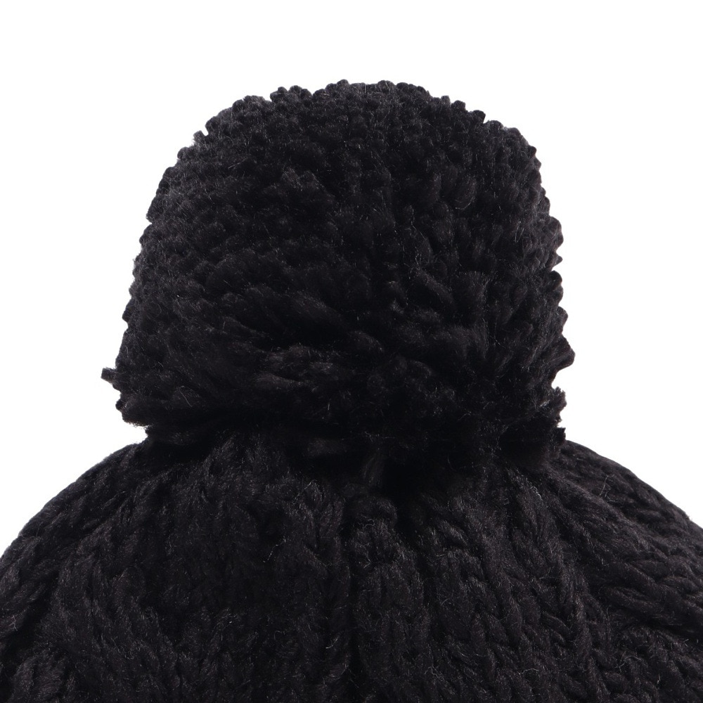 シュトロイレ（STREULE）（キッズ）キッズ 耳つきポンポン ニット帽子 ST24FB0052 BLK