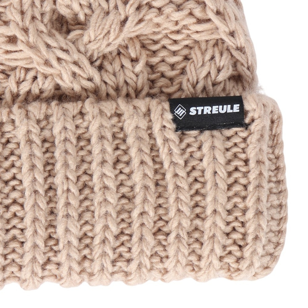 シュトロイレ（STREULE）（キッズ）キッズ ベアーニット帽 ST24FB0053 BEG