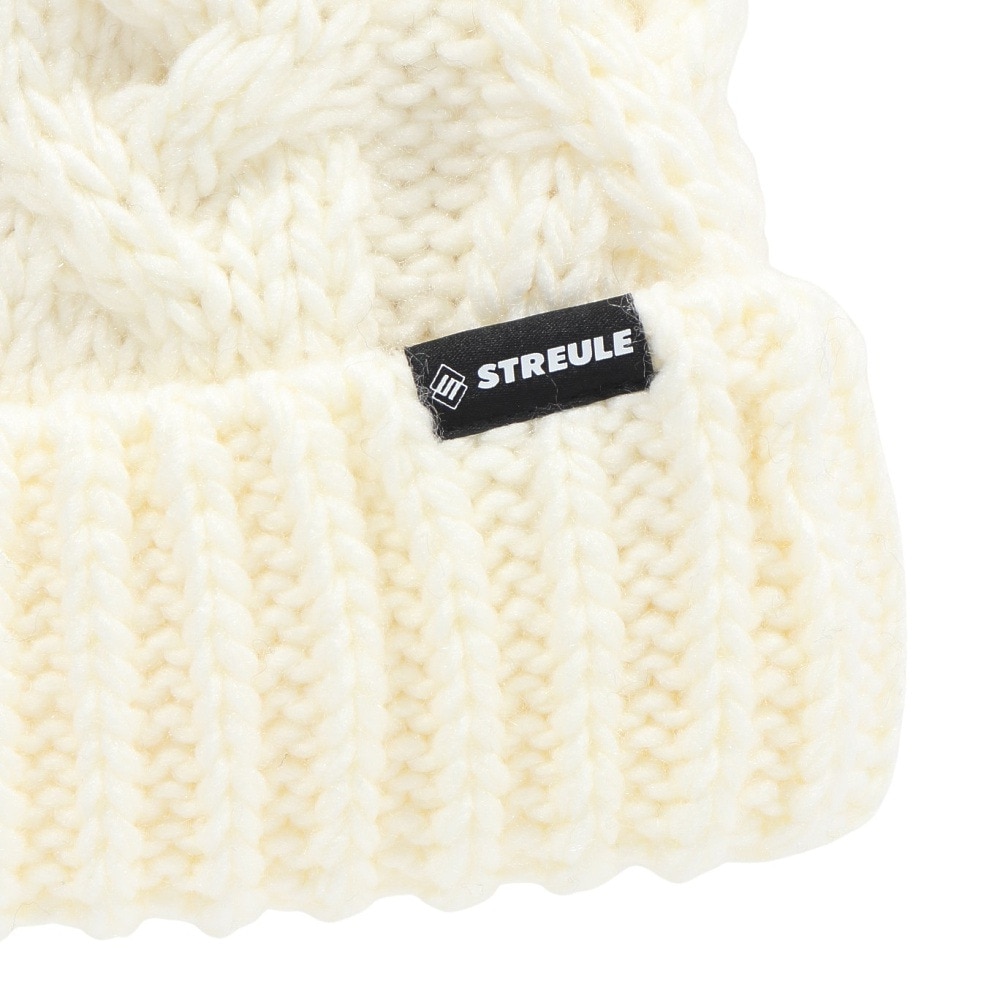 シュトロイレ（STREULE）（キッズ）キッズ ベアーニット帽 ST24FB0053 OWHT
