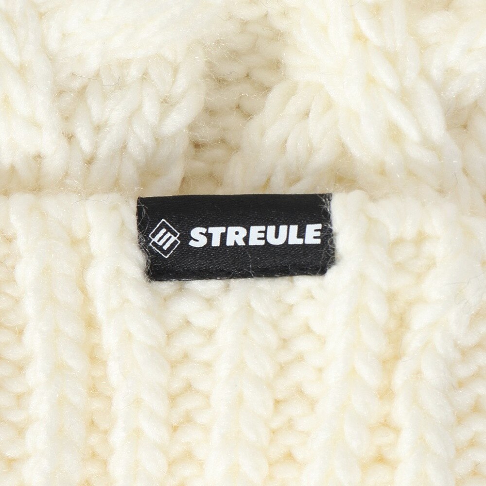 シュトロイレ（STREULE）（キッズ）キッズ ベアーニット帽 ST24FB0053 OWHT