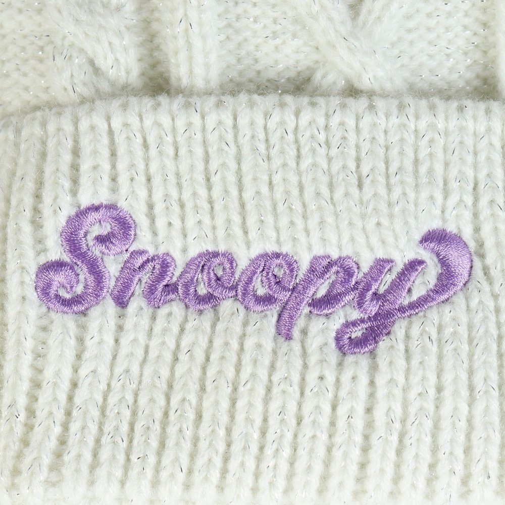 ベスプ（VESP）（キッズ）ジュニア 帽子 ピーナッツ ビーニー SNJB1061OW