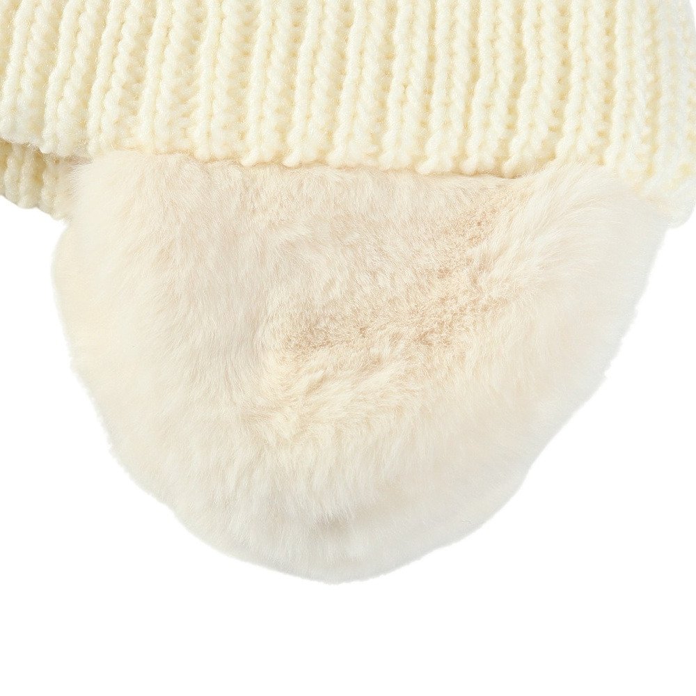 シュトロイレ（STREULE）（キッズ）ジュニア 耳付き ニット帽 ST25FB0082 OWHT