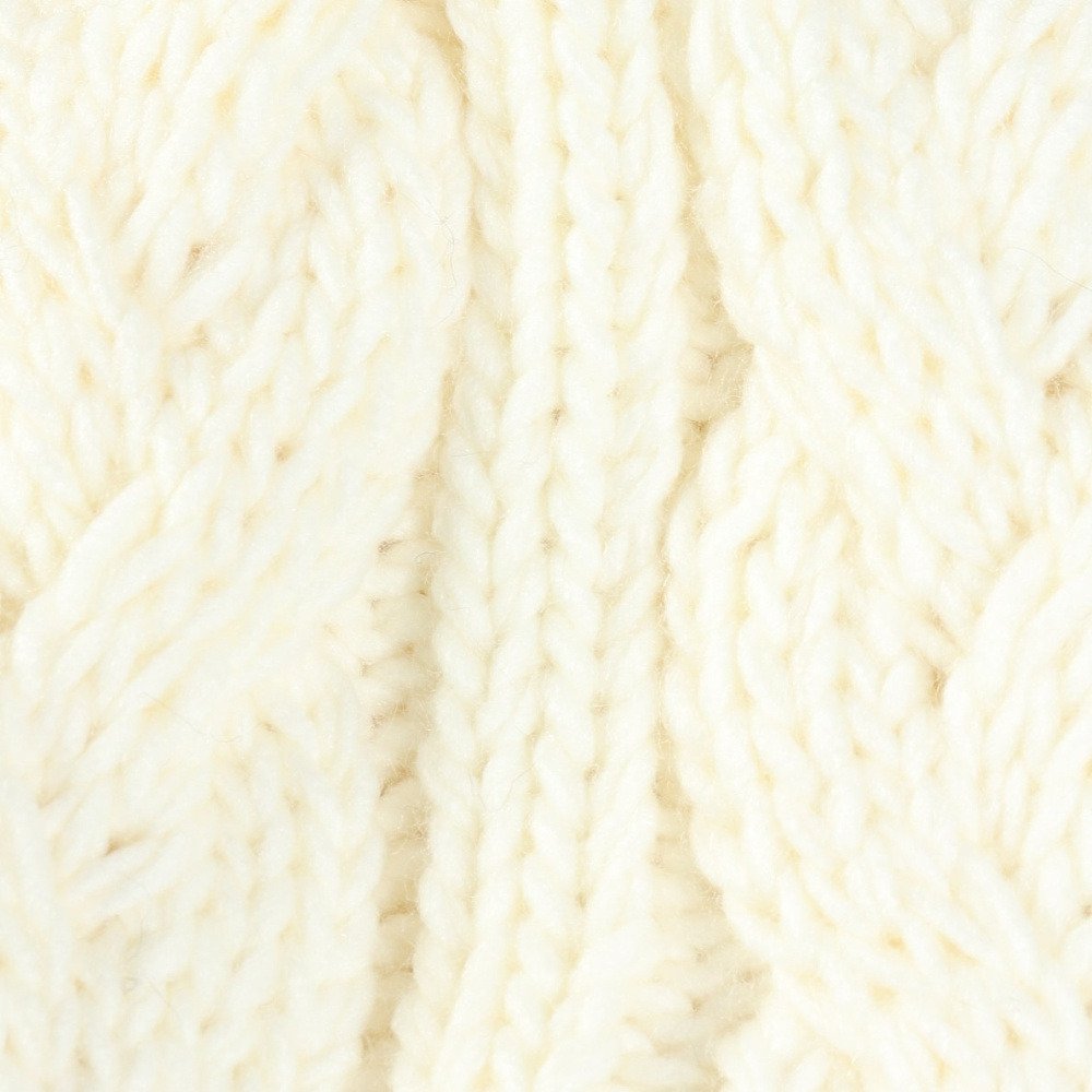シュトロイレ（STREULE）（キッズ）ジュニア 耳付き ポンポン ニット帽 ST25FB0083 OWHT