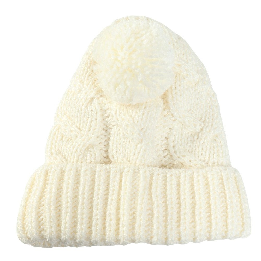 シュトロイレ（STREULE）（キッズ）ジュニア クマ耳 ニット帽 ST25FB0084 OWHT