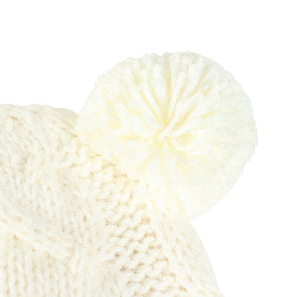 シュトロイレ（STREULE）（キッズ）ジュニア クマ耳 ニット帽 ST25FB0084 OWHT