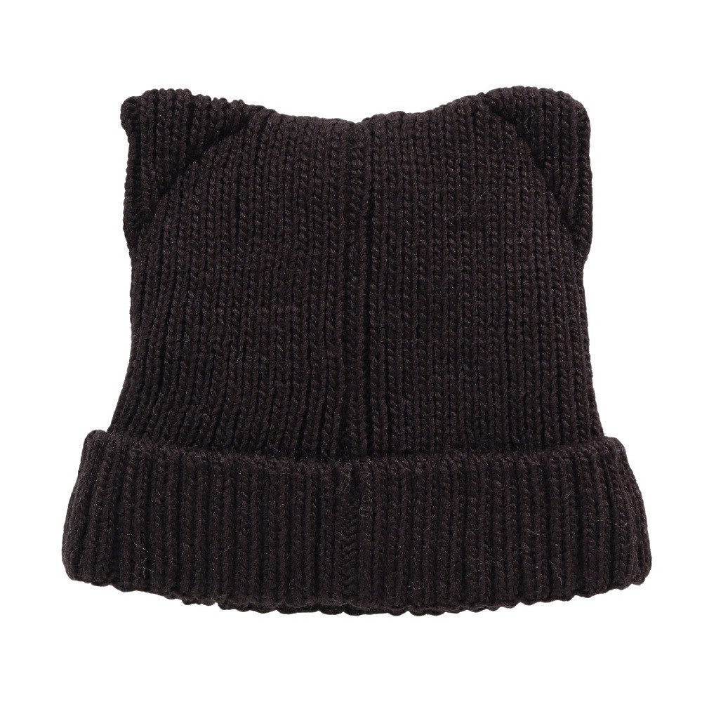 シュトロイレ（STREULE）（キッズ）ジュニア 猫耳 ニット帽 ST25FB0085 BLK