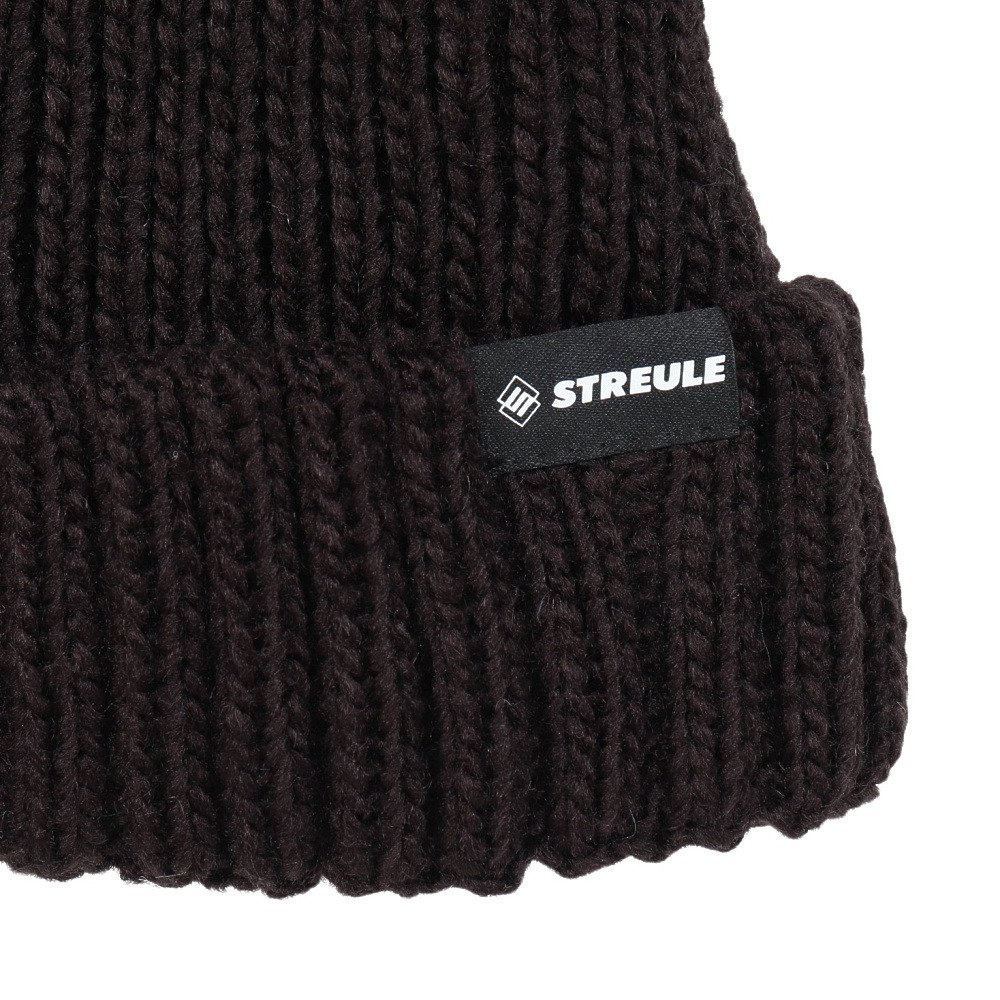 シュトロイレ（STREULE）（キッズ）ジュニア 猫耳 ニット帽 ST25FB0085 BLK