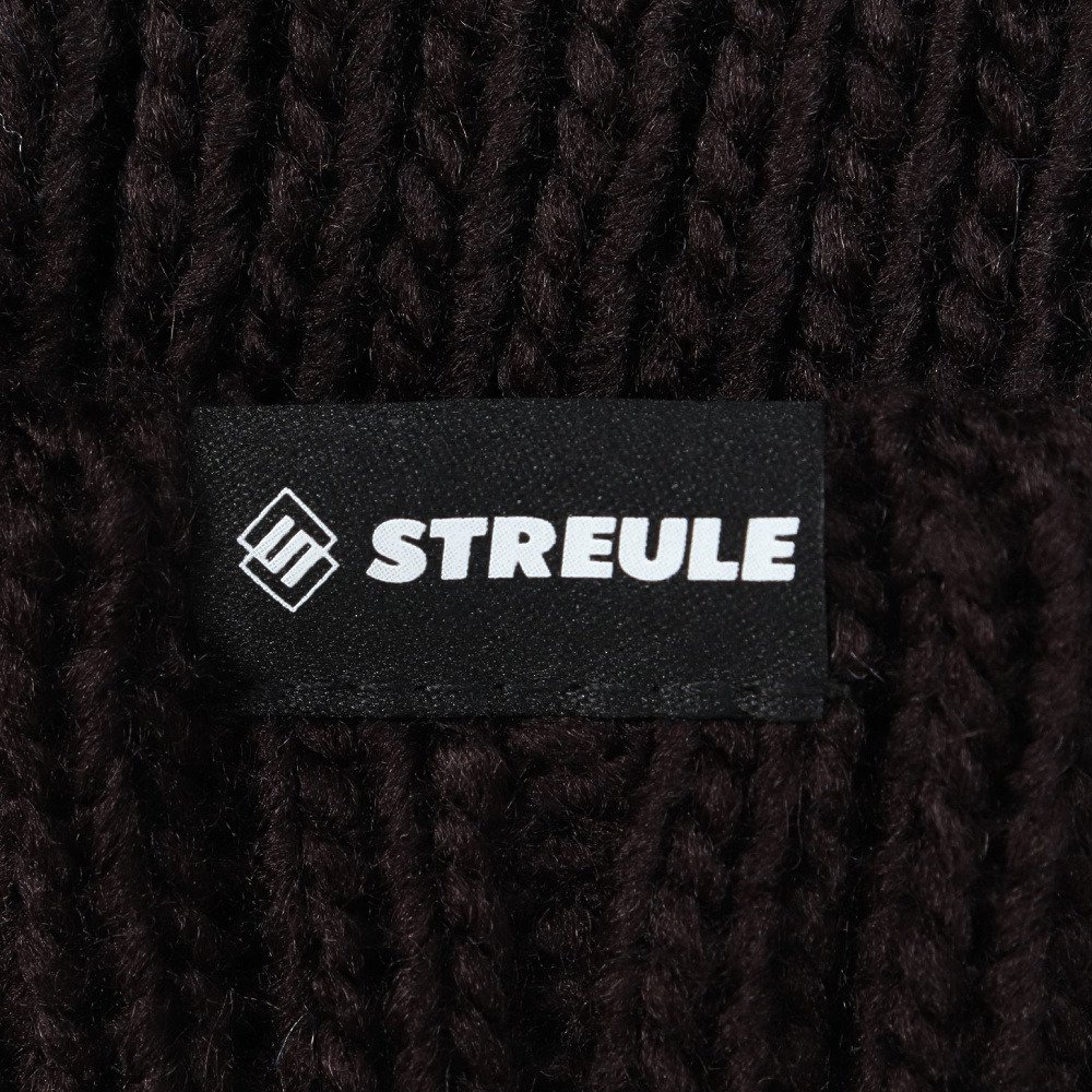 シュトロイレ（STREULE）（キッズ）ジュニア 猫耳 ニット帽 ST25FB0085 BLK