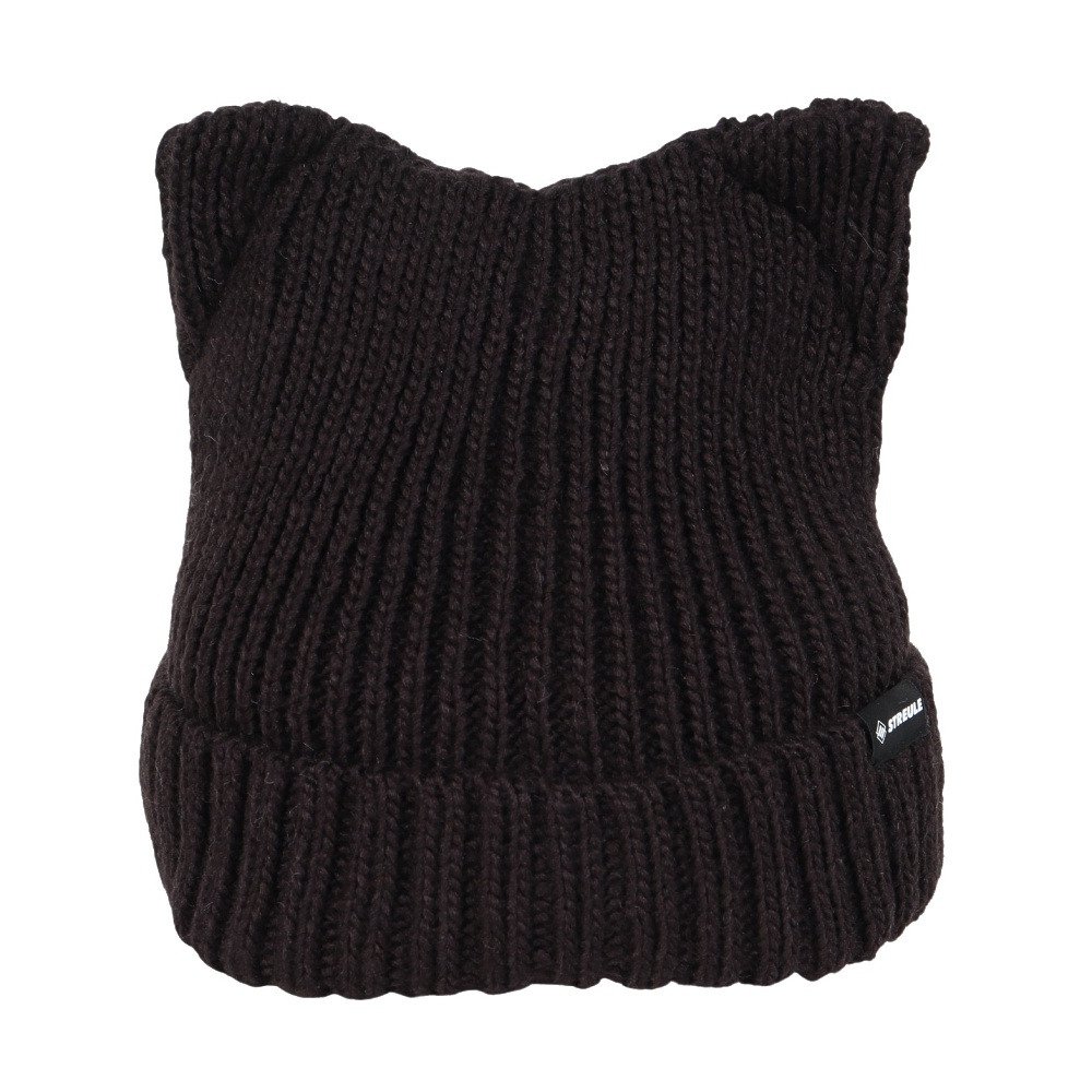 シュトロイレ（STREULE）（キッズ）ジュニア 猫耳 ニット帽 ST25FB0085 BLK