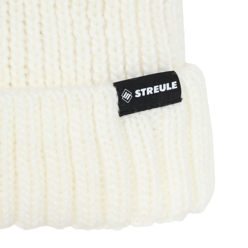 シュトロイレ（STREULE）（キッズ）ジュニア 猫耳 ニット帽 ST25FB0085 OWHT