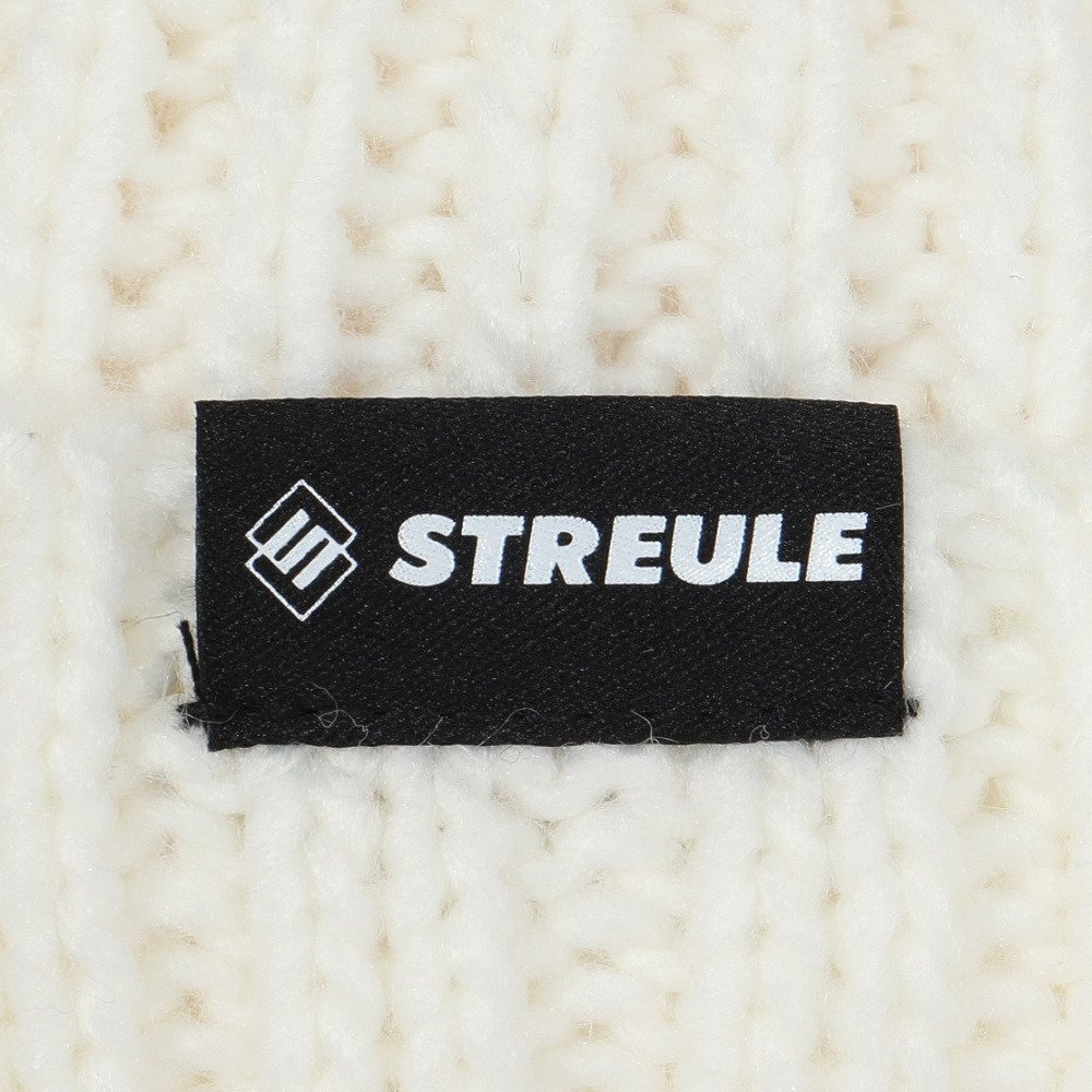 シュトロイレ（STREULE）（キッズ）ジュニア 猫耳 ニット帽 ST25FB0085 OWHT