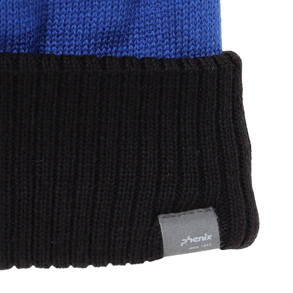 フェニックス（PHENIX）（キッズ）ジュニア ビッグロゴ ニットハット ESB25HW82BLACK