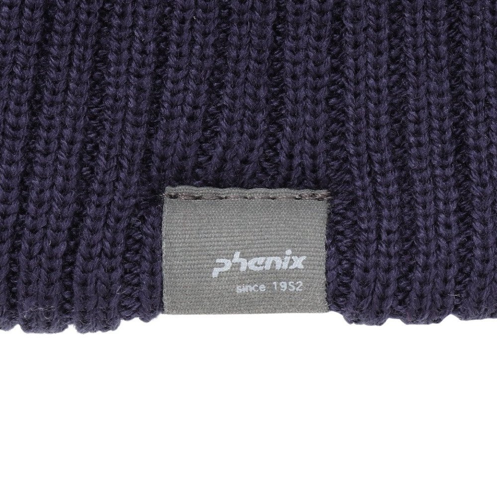 フェニックス（PHENIX）（キッズ）ジュニア ビッグロゴ ニットハット ESB25HW82NAVY