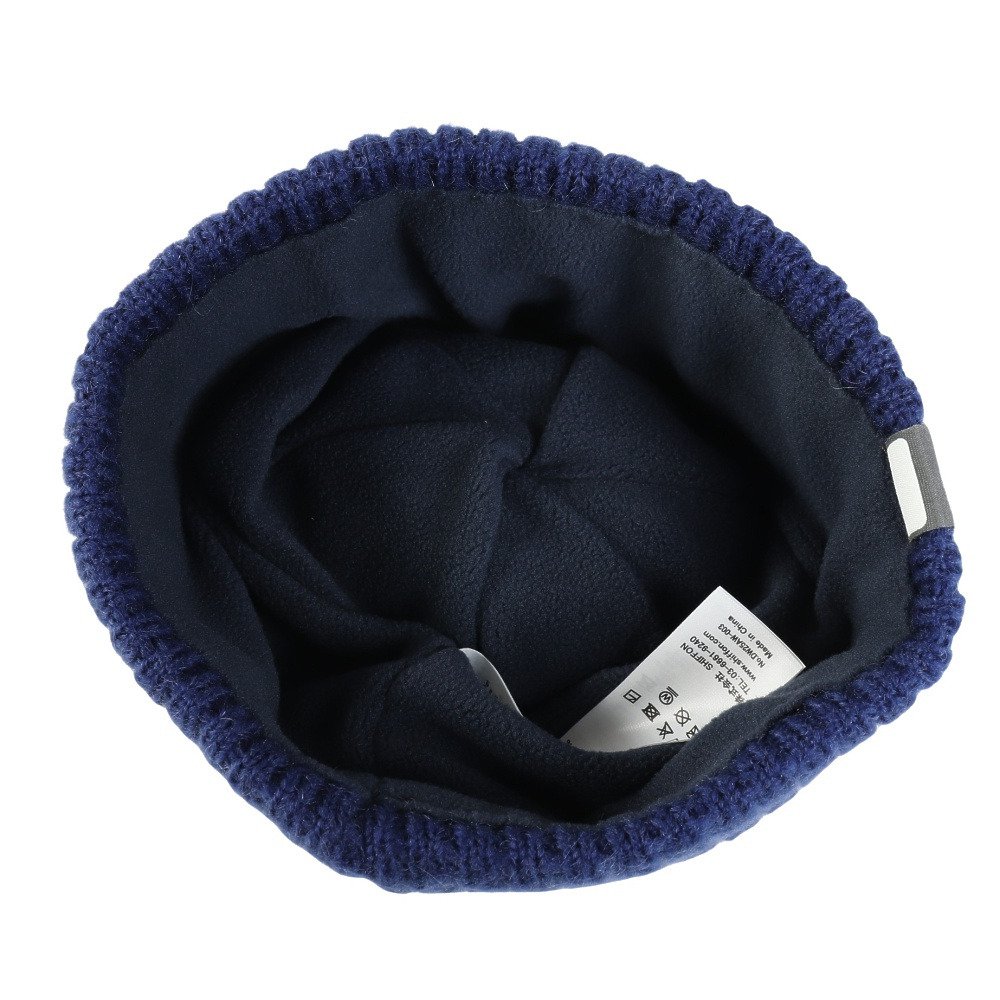 フェニックス（PHENIX）（キッズ）ジュニア ビーニー ミックスボーダー ニットハット ESG25HW92NAVY