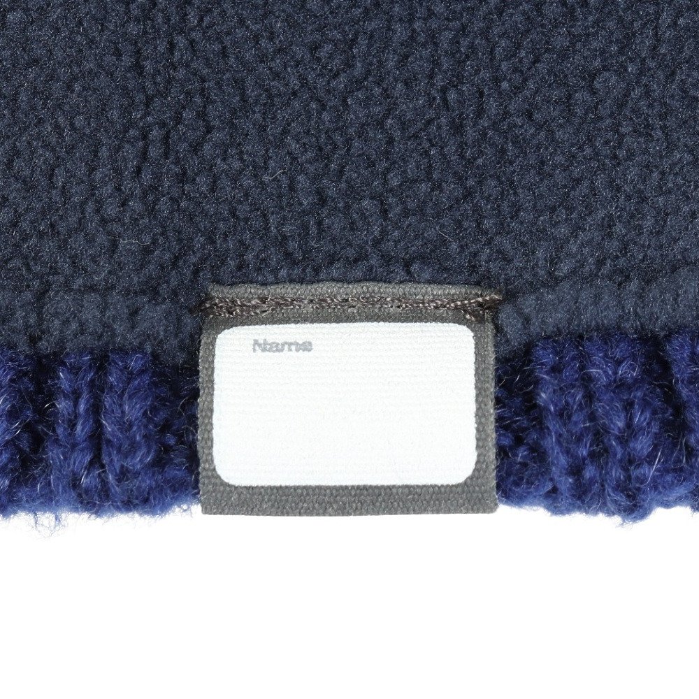 フェニックス（PHENIX）（キッズ）ジュニア ビーニー ミックスボーダー ニットハット ESG25HW92NAVY