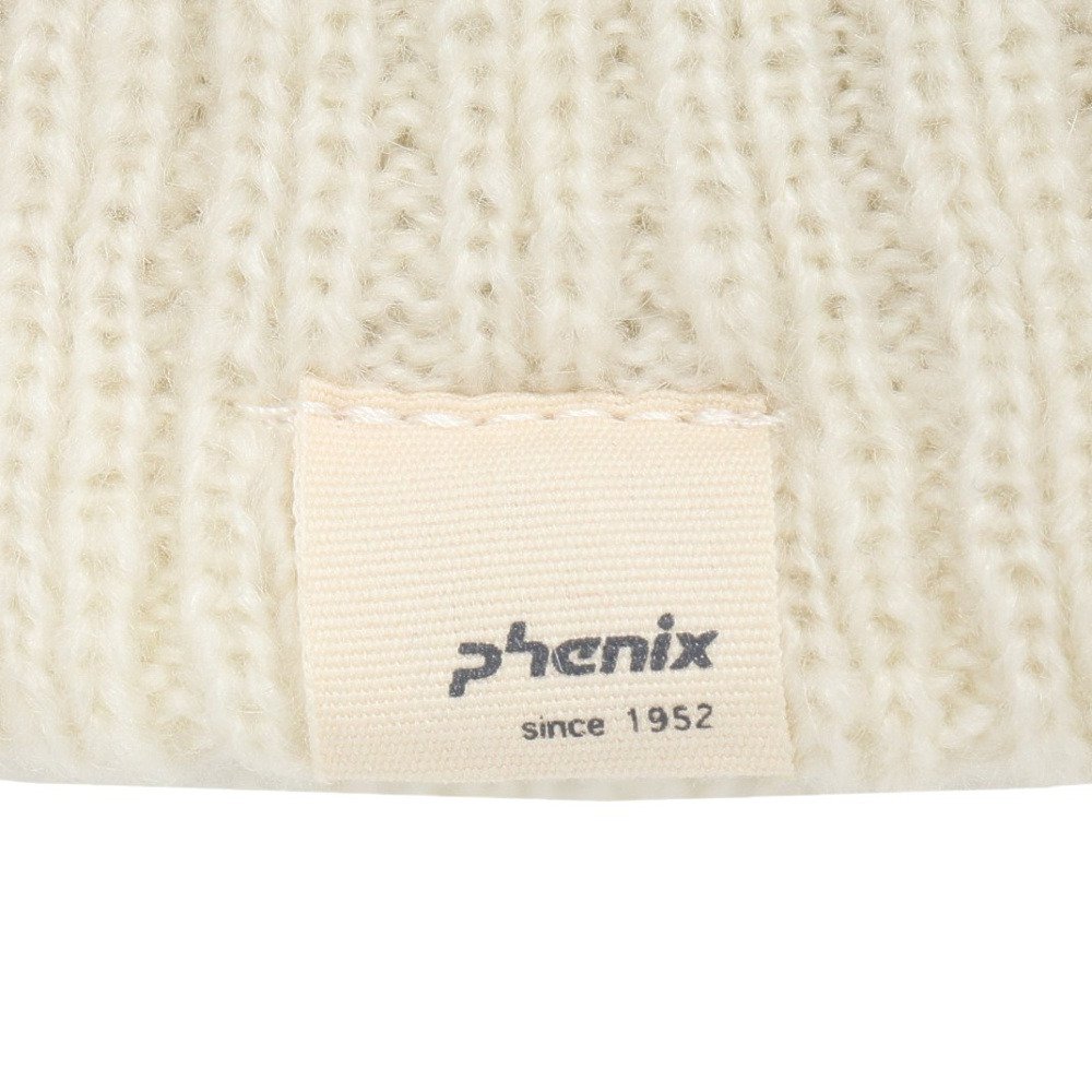 フェニックス（PHENIX）（キッズ）ジュニア ミックスボーダー ニットハット ESG25HW92OFF WHITE