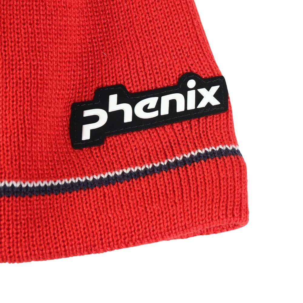 フェニックス（PHENIX）（キッズ）ジュニア ニット ビーニー ESB25HW80RED