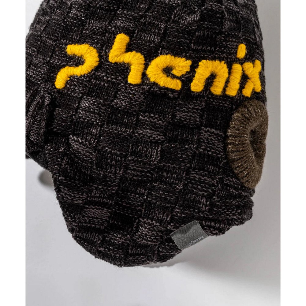 フェニックス（PHENIX）（キッズ）ジュニア マスクマンイヤーフラップット ニット キャップ ESB25HW84BLACK