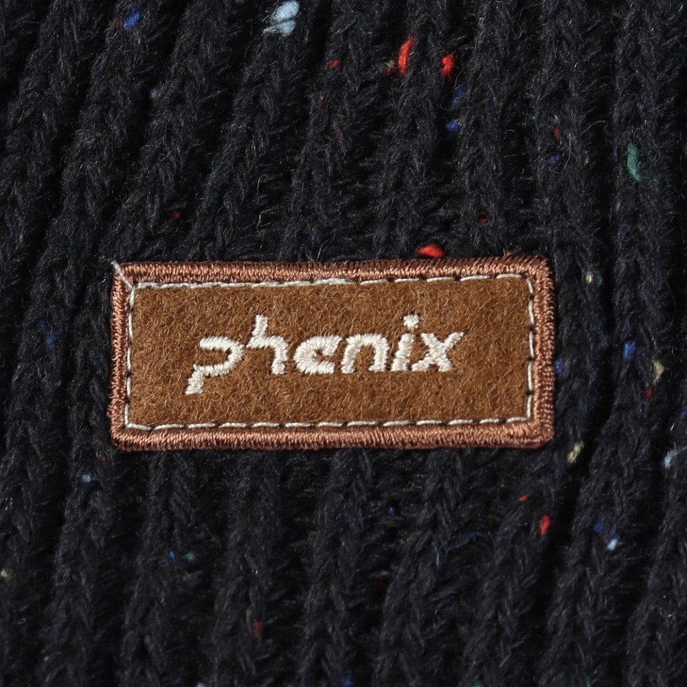 フェニックス（PHENIX）（キッズ）ジュニア ビーニー ミックスネップ ニットハット ESG25HW90NAVY