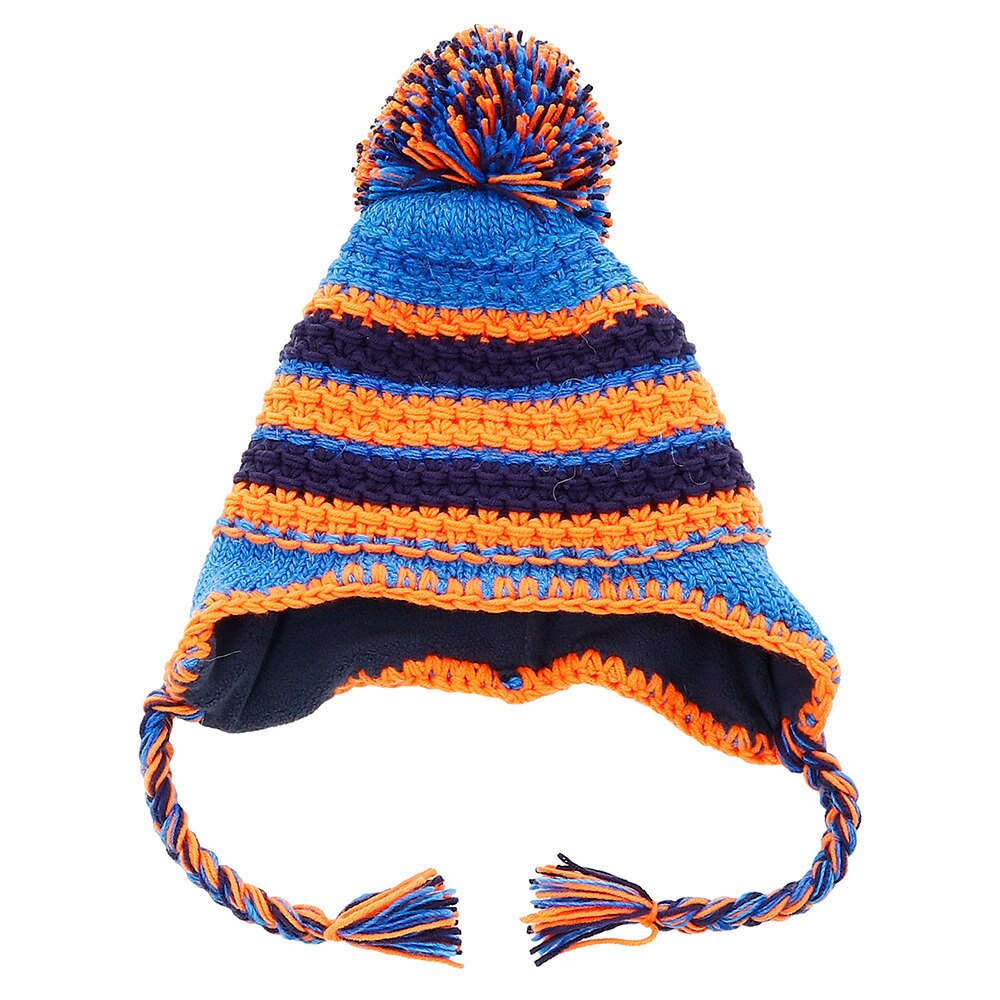  ボーイズ MIX COLOR EAR FLAP BEANIE PS9G8HW84 BL
