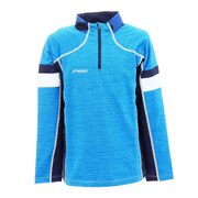 フェニックス（PHENIX）（キッズ）ジュニア ストレッチフリースジップTシャツ PSAG2LS80 HEBL