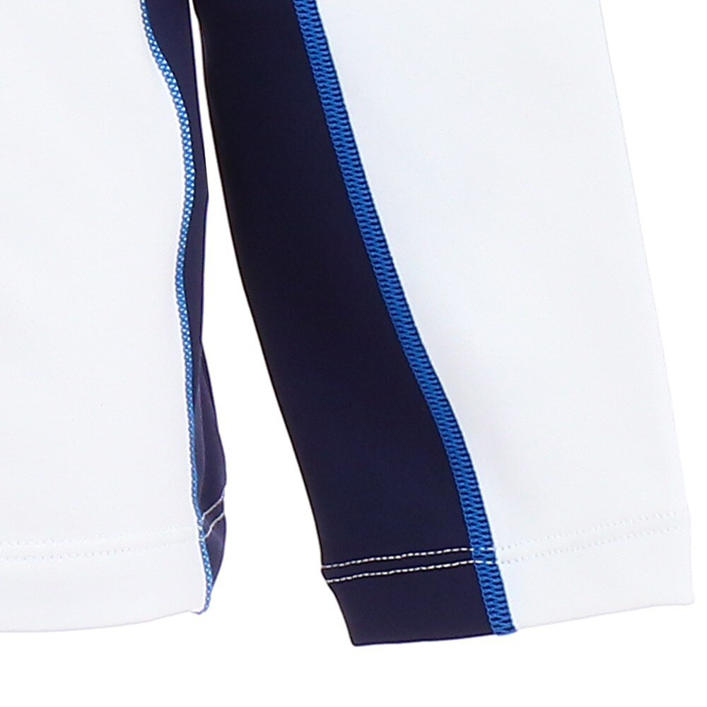 フェニックス（PHENIX）（キッズ）ジュニア ストレッチフリースジップTシャツ PSAG2LS80 WT