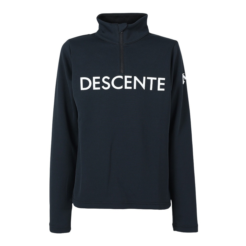 デサント（DESCENTE）（キッズ）ジュニア 長袖 アンダーシャツ DWJWJB60 BLK