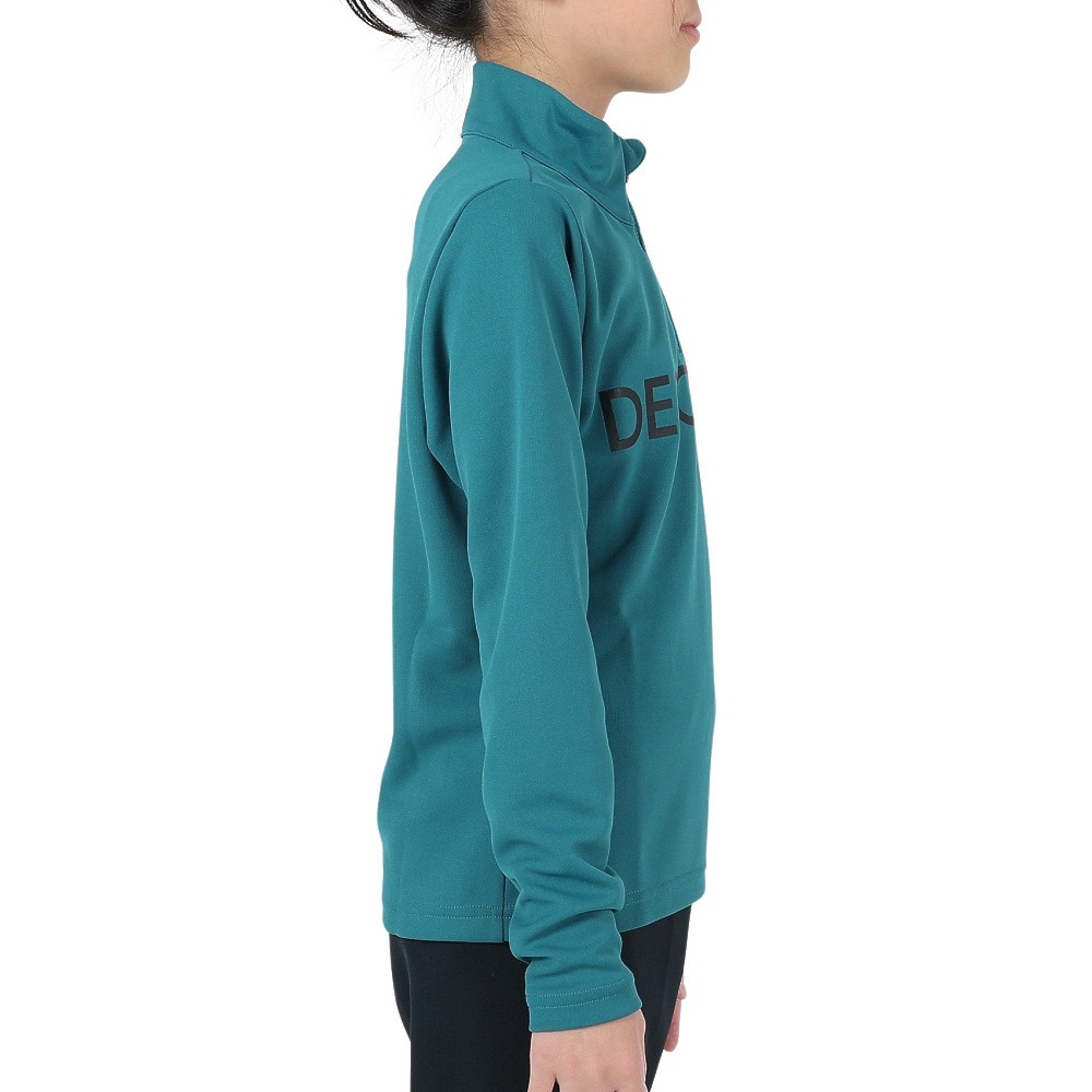 デサント（DESCENTE）（キッズ）ジュニア 長袖 アンダーシャツ DWJWJB60 MBL