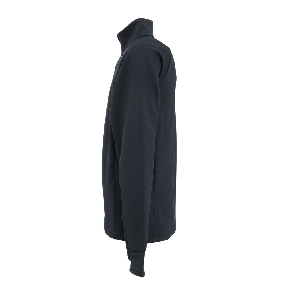 デサント（DESCENTE）（キッズ）ウィンター アンダーシャツ ジュニア フロントジップ タートルネック DW4FLT61J BK01