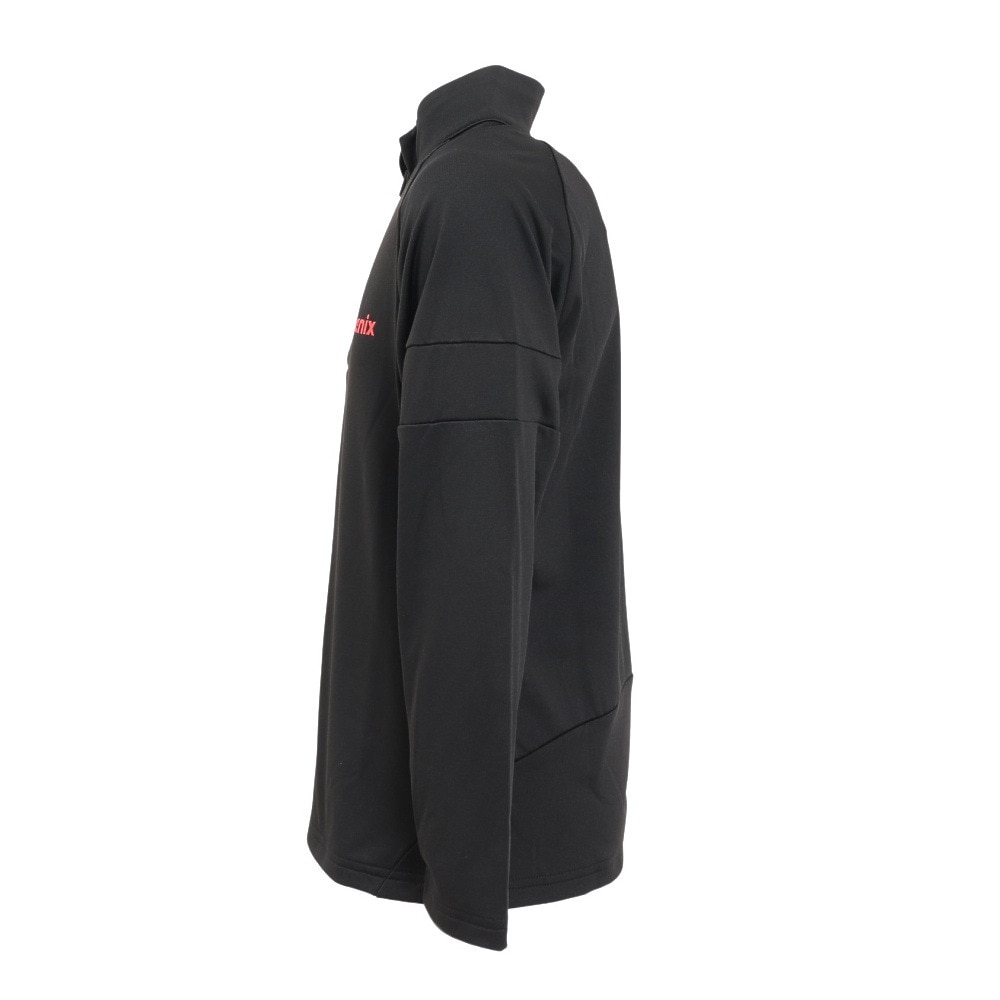 フェニックス（PHENIX）（キッズ）スリーブライン ジュニア ハーフジップ ウィンター アンダーシャツ ESB24LS80 BLACK