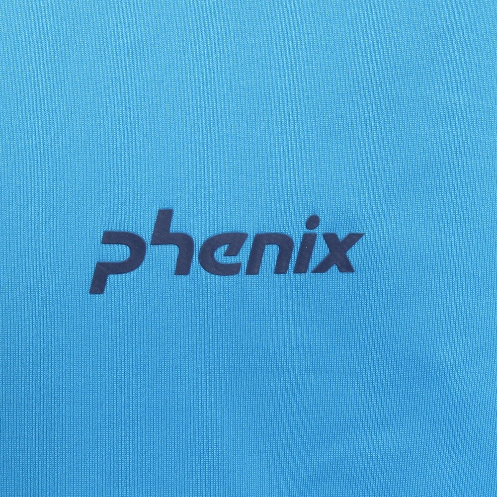 フェニックス（PHENIX）（キッズ）スリーブライン ジュニア ハーフジップ ウィンター アンダーシャツ ESB24LS80 BULE