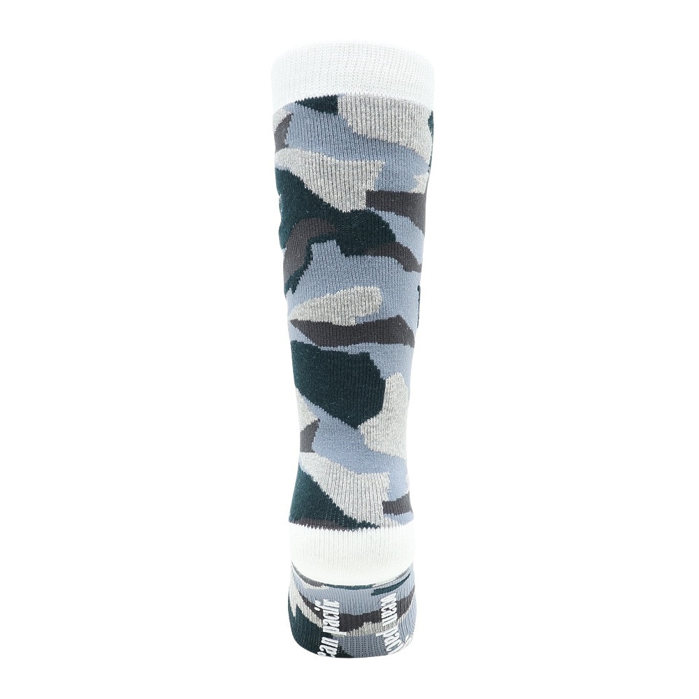 オーシャンパシフィック（Ocean Pacific）（キッズ）ジュニア 靴下 スノーソックス 迷彩 541907 WHT スキー スノーボード