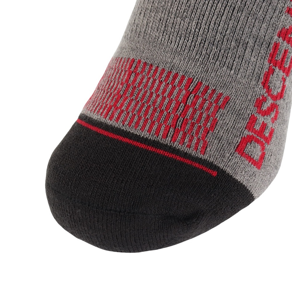 デサント（DESCENTE）（キッズ）スキーソックス ジュニアソックス 1足組 DWDWJB60 GRY