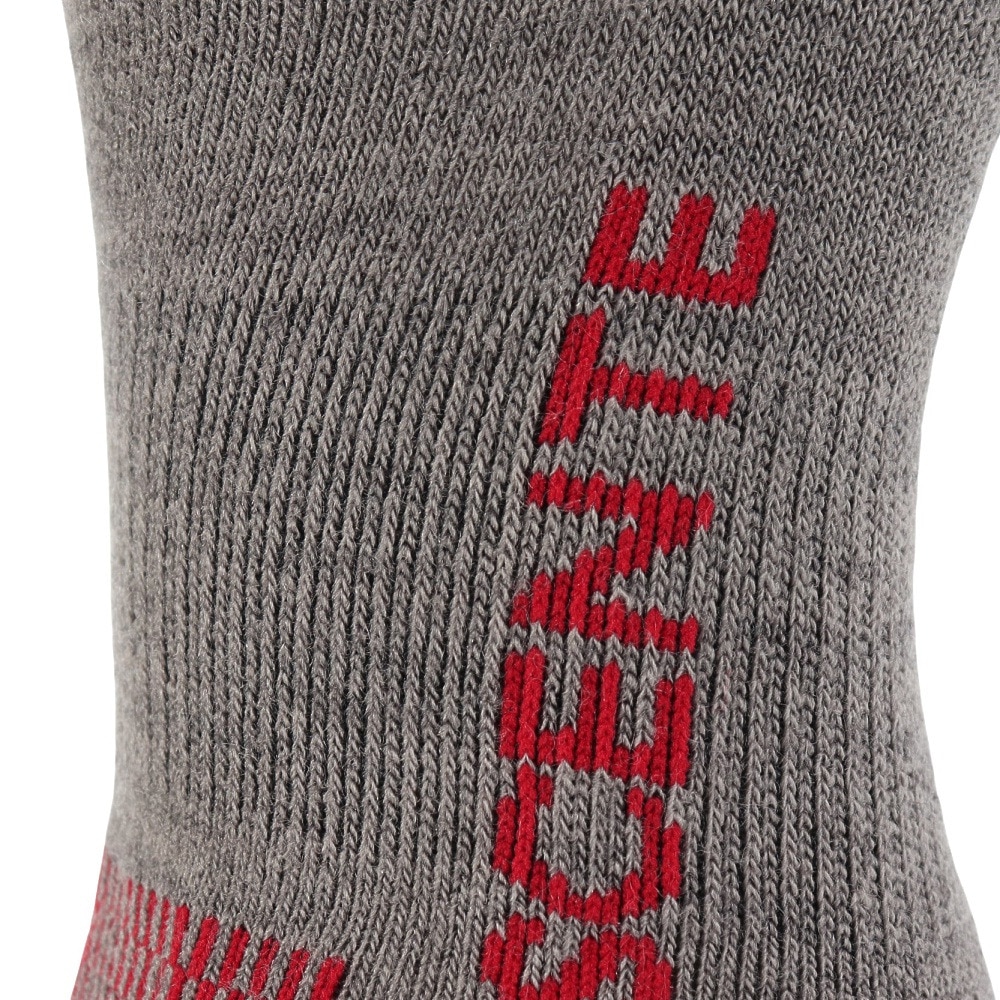 デサント（DESCENTE）（キッズ）スキーソックス ジュニアソックス 1足組 DWDWJB60 GRY