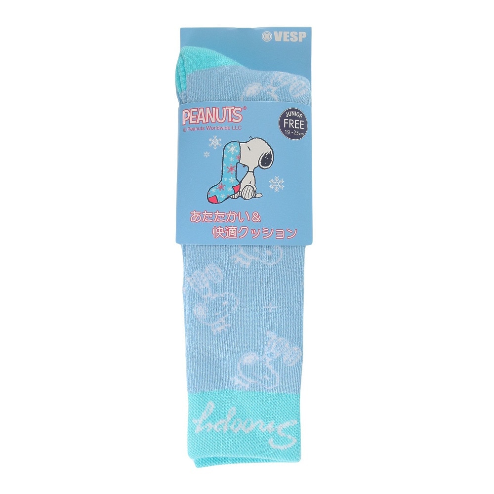 ベスプ（VESP）（キッズ）ジュニア 子供 スキー スノーボード ソックス PEANUTS スヌーピー 1足組 SNJK1019SX