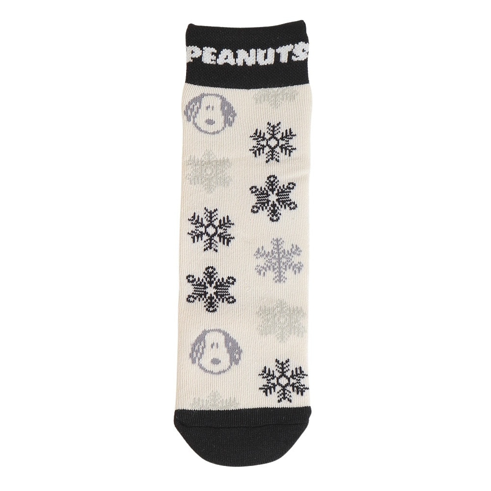 ベスプ（VESP）（キッズ）ジュニア 子供 スキー スノーボード ソックス PEANUTS スヌーピー 1足組 SNJK2007BK
