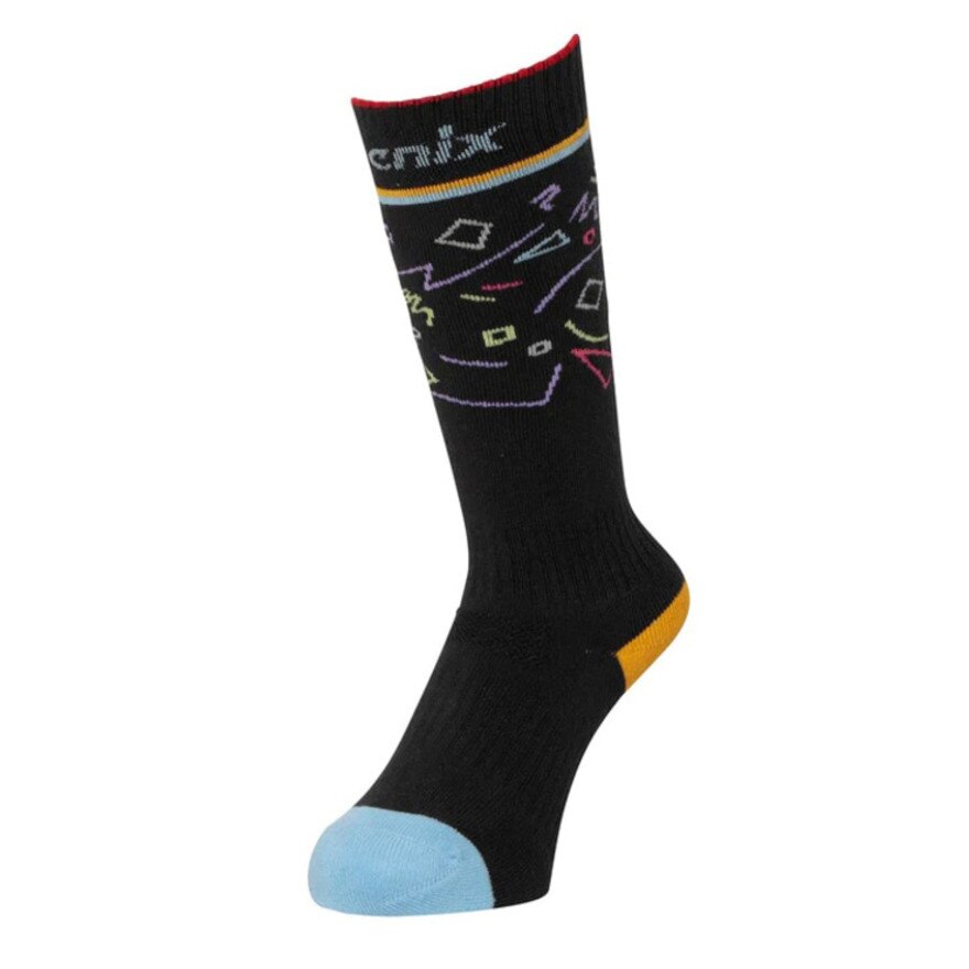 フェニックス（PHENIX）（キッズ）ジュニア 子供 スキー スノーボード ソックス Pop Star Socks ESB23SO81 CHARCOALGRAY