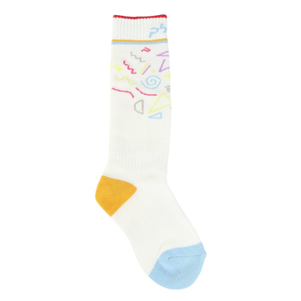 フェニックス（PHENIX）（キッズ）ジュニア 子供 スキー スノーボード ソックス Pop Star Socks ESB23SO81 WHITE