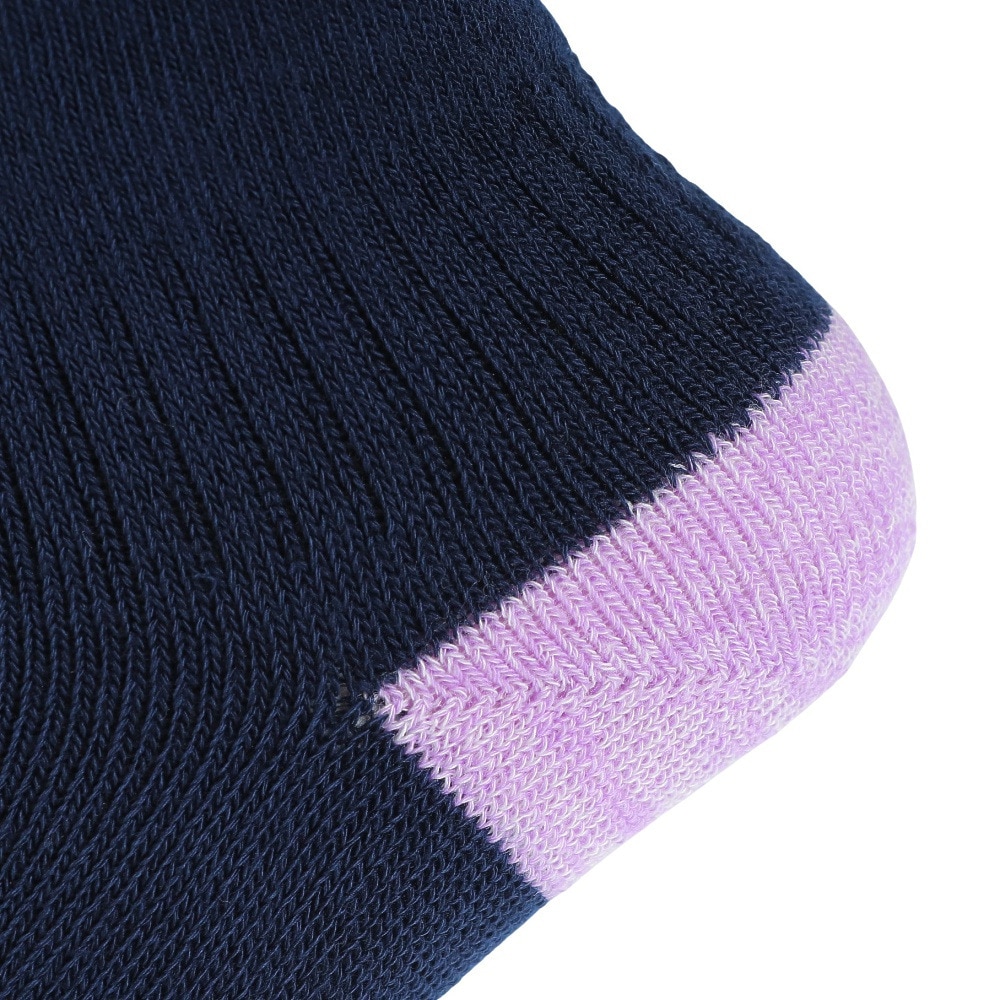 エアボーン（ARBN）（キッズ）ガールズ 雪柄ソックス AB43WC1585 NVY