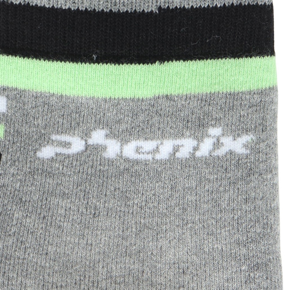 フェニックス（PHENIX）（キッズ）ジュニア キャラクター チューブ スキー ソックス ESB24SO80 BLACK